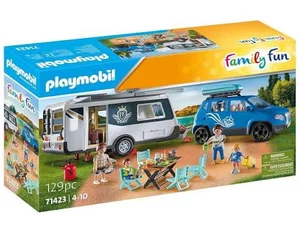 Playmobil Family Fun - Caravan with Car