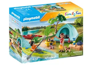 Playmobil Family Fun - Campsite with Campfire