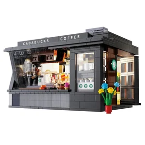 CaDA Building Series: Coffee shop - 768pcs