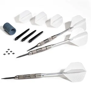 Brass Steel Tip Darts 27g  (For use with 660-3055 Bristle Dartboa