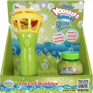 Crazy Yoobbles Bubbles Storm Blower