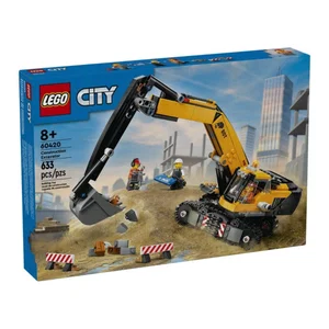 Lego City - Yellow Construction Excavator V39