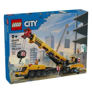 Lego City - Yellow Mobile Construction Crane