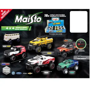 1:64 Maisto Diecast 4x4 Rebel Series Cars & Trucks Assorted 5"