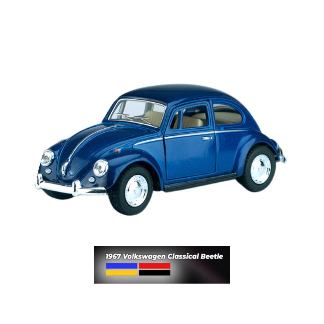 1:43 Red 1967 Volkswagen Classical Beetle