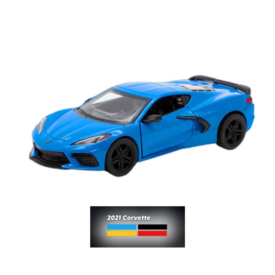 1:43 2021 Corvette City Car - Blue