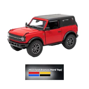 1:34 Black 2022 Ford Bronco (Hard Top) - Off-Road