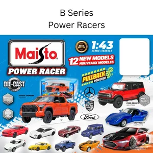 1:43 Die-Cast Maisto Power Racers 5" Series B (Assorted)