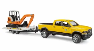 Ram Rental Service w/ Trailer & Mini Excavator