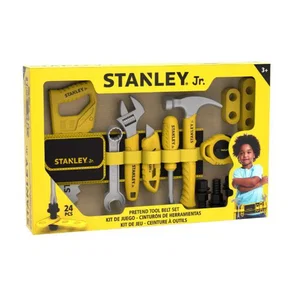 Stanley Jr. Pretend Play Tools & Toolbelt 24 pc Set