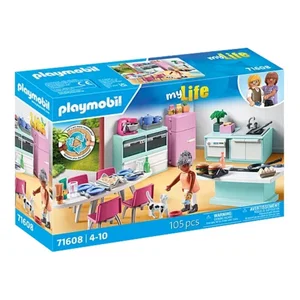 Playmobil Kitchen with Dining Place 105 pc