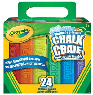 Crayola Sidewalk Chalk 24 pk
