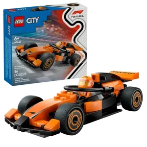 Lego City F1 Driver with McLaren Race Car