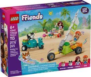 Lego Friends Surfing Dogs and Scooter Adventure
