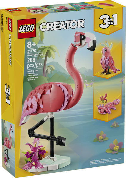 Lego Creator Wild Animal: Pink Flamingo