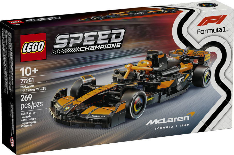Lego Speed Champions McLaren F1 Team MCL38 Race Car