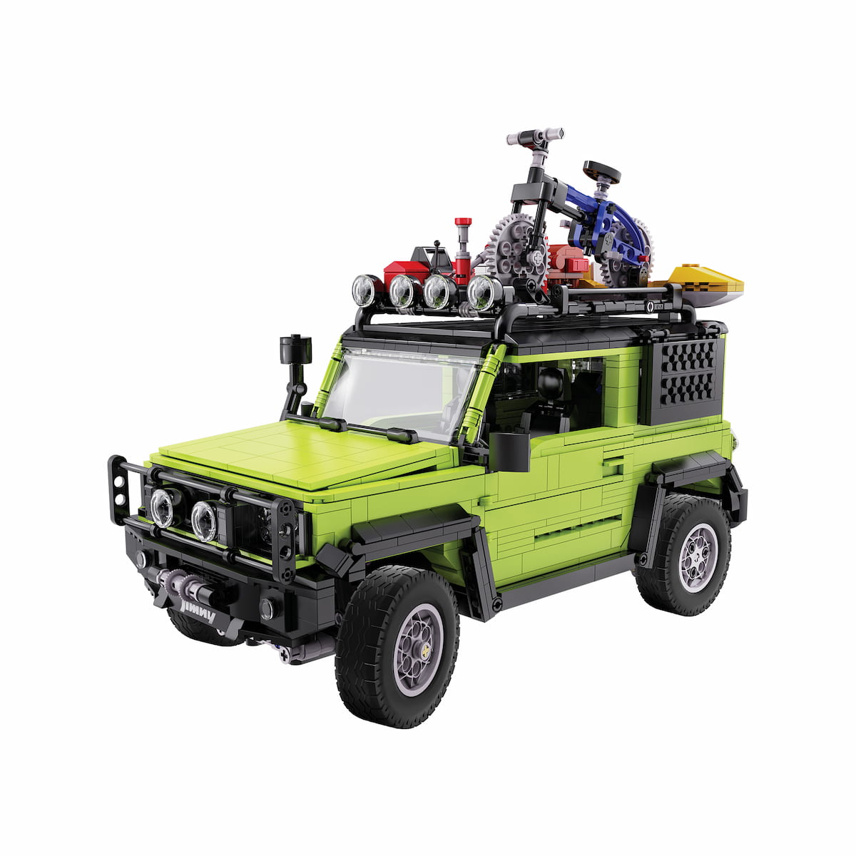 CaDA 1:12 JIMNY off-road truck with accessories - 1803 pcs