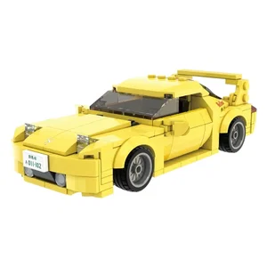 CaDA Initial D 1:24 FD35 RX-7 car -278pcs