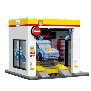 CaDA Building Series: Shell Car Wash - 294pcs