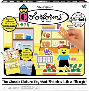 Colorforms - Market Picture Playset