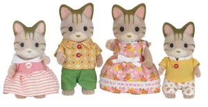 BL Striped Cat Family