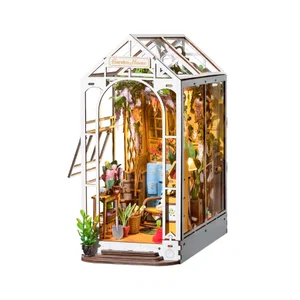 Robotime Garden Flower House Book Nook & Wonderland