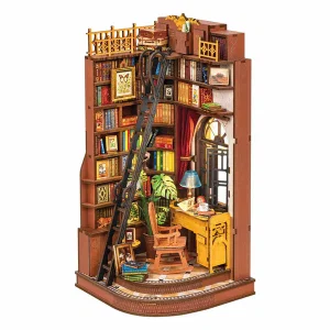 Robotime Silent Corner Study Book End