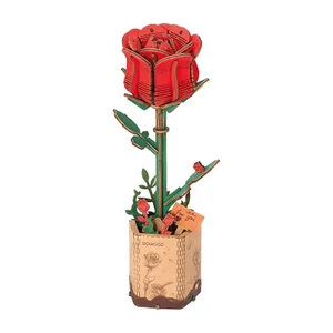 Robotime Red Rose