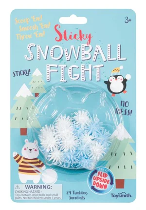 Sticky Snowball Fight