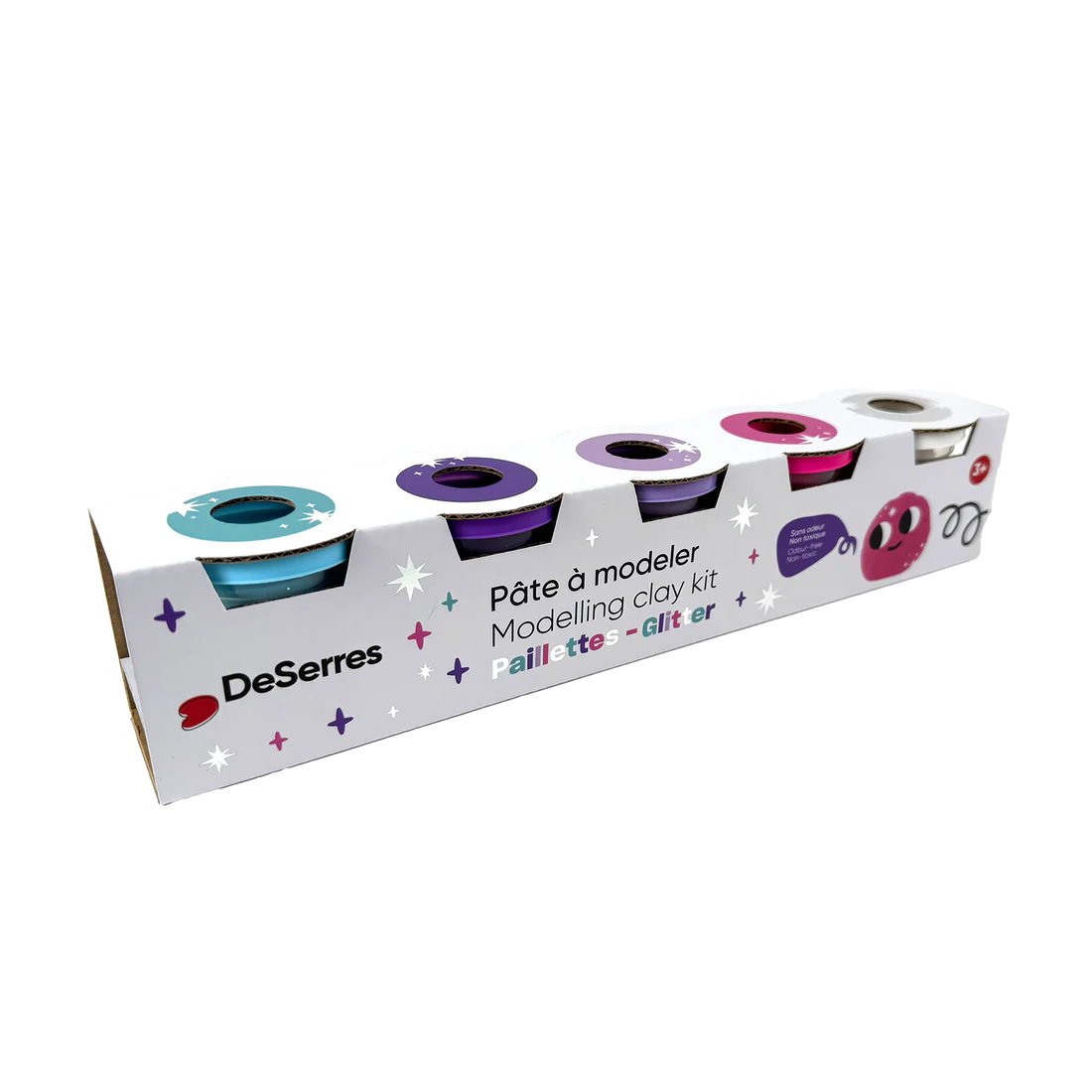 DeSerres Modelling Clay Glitter - 5 pk