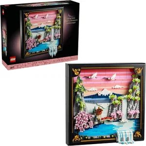 Lego Art Japanese Cherry Blossom Landscape