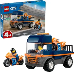 Lego City Great Vehicles Motorcycle Transporter