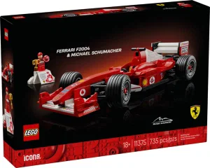 Lego Icons Ferrari F2004 & Michael Schumacher