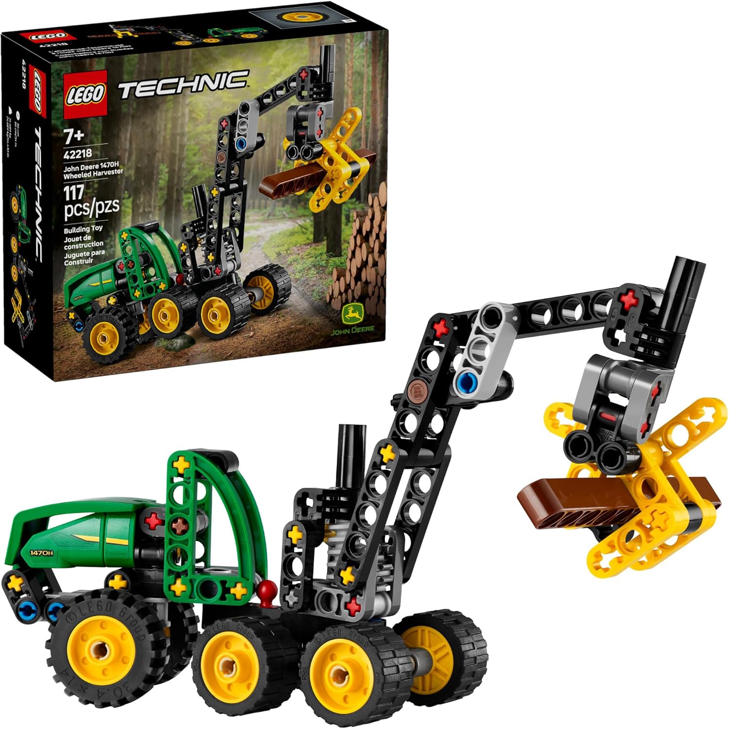Lego Technic John Deere 1470H Wheeled Harvester