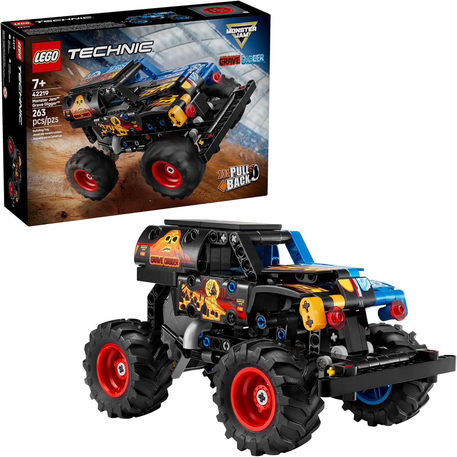 Lego Technic Monster Jam™ Grave Digger™ Fire and Ice
