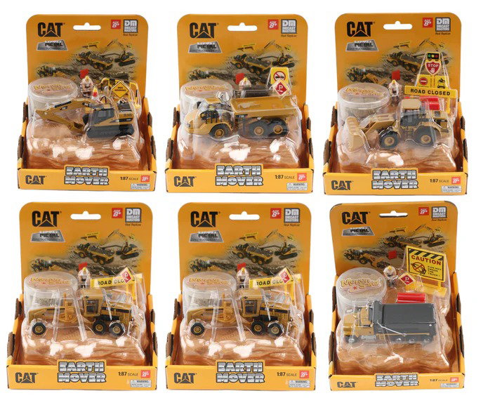 Image of 1:87 Cat Earth Movers Playset – Assorted