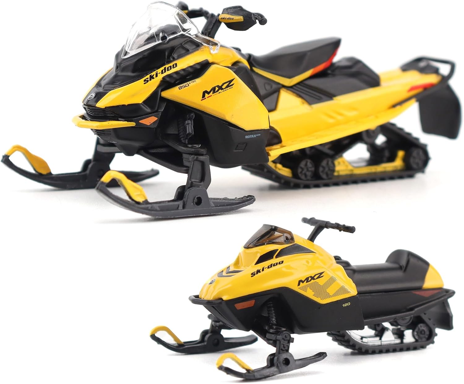 Image of 1:32 Ski-doo Snowmobile – Neo Yellow + Kid’s Model