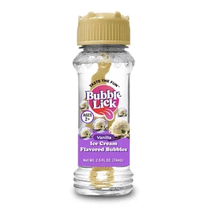 BubbleLick Ice Cream Flavoured Bubbles 2.5 oz - Vanilla