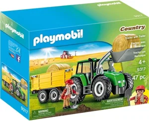 Playmobil Small Tractor with Hay Swather