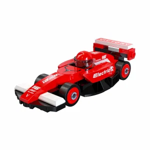 CaDA 1:50 Paddock Racing Car - Red - 70 PCS