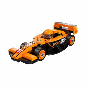 CaDA 1:50 Paddock Racing Car - Orange - 70 PCS