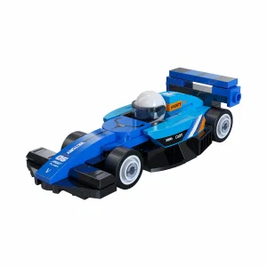 CaDA 1:50 Paddock Racing Car - Blue - 70 PCS