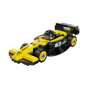CaDA 1:50 Paddock Racing Car - Yellow - 70 PCS