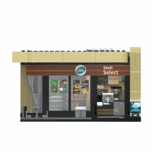 CaDA Building Series: Shell Coffee Shop - 351pcs