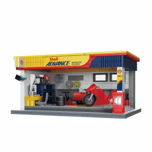 CaDA Building Series: Shell Service Station -330pcs