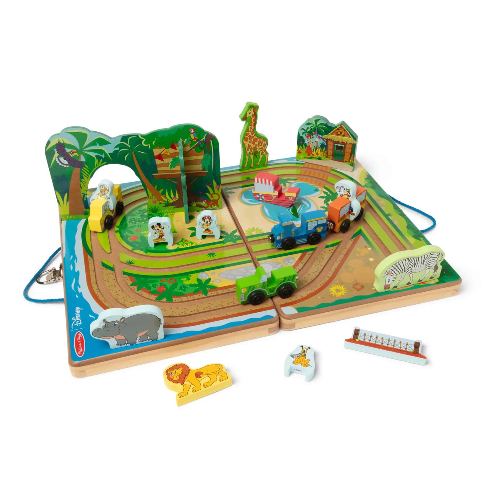 Take-Along Safari Wooden Play Set