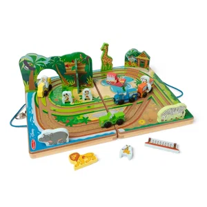 Take-Along Safari Wooden Play Set