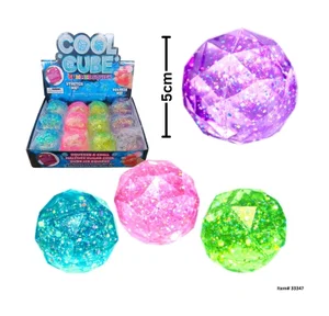 Gliter Gummee Diamond Sugar Ball 5cm