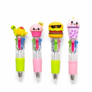 Miniverse Mini 4 in 1 Ballpoint Pen - 4 Assorted Designs