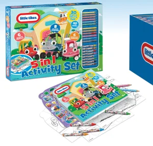 Little Tikes 5in1 Activity Colouring Box with Tray